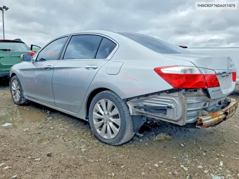 2013 Honda Accord Ex VIN 1HGCR2F76DA011475 фото 2