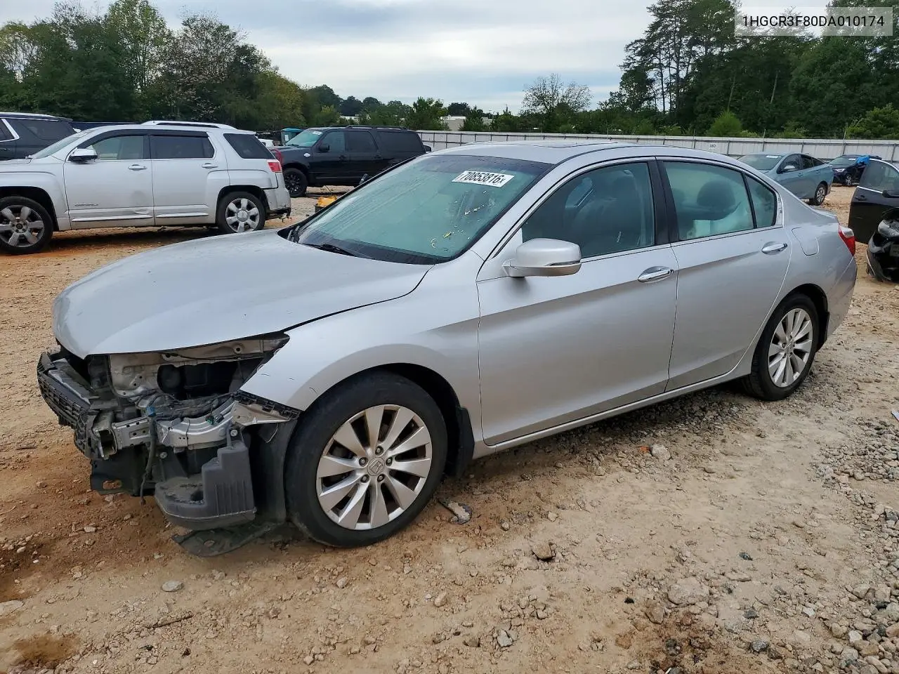 2013 Honda Accord Exl VIN 1HGCR3F80DA010174 фото 1