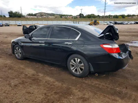 2013 Honda Accord Lx VIN 1HGCR2F31DA041688 фото 2