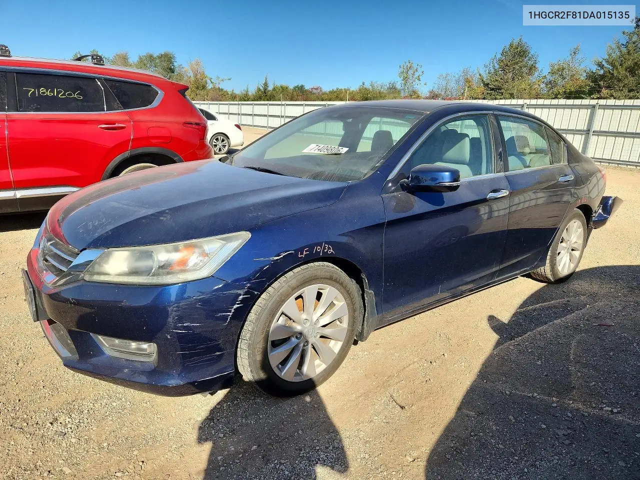 2013 Honda Accord Exl VIN 1HGCR2F81DA015135 фото 1