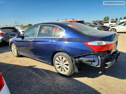 2013 Honda Accord Exl VIN 1HGCR2F81DA015135 фото 2