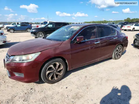 2013 Honda Accord Lx VIN 1HGCR2F39DA047657 фото 1