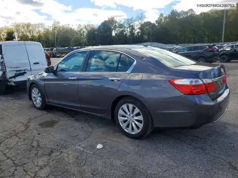 2013 Honda Accord Exl VIN 1HGCR2F88DA200752 фото 2