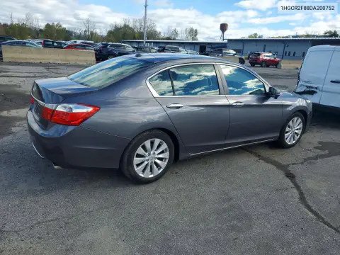 2013 Honda Accord Exl VIN 1HGCR2F88DA200752 фото 3