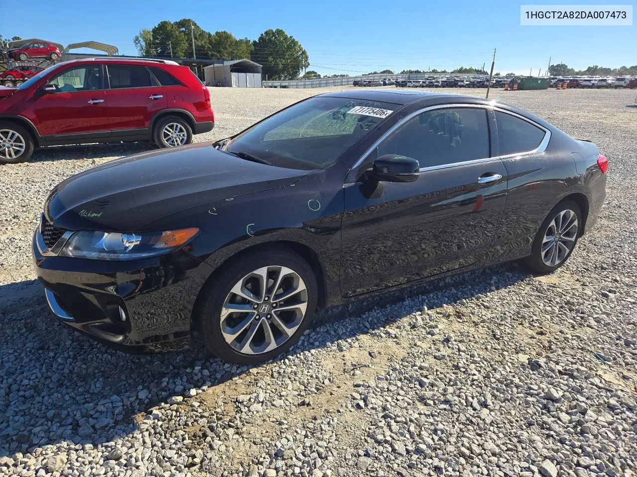 2013 Honda Accord VIN 1HGCT2A82DA007473 фото 1