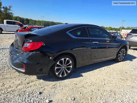 2013 Honda Accord VIN 1HGCT2A82DA007473 фото 3