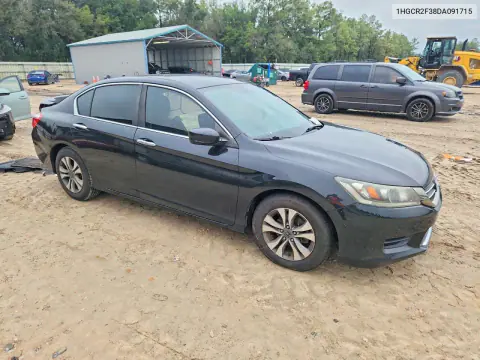 2013 Honda Accord Lx VIN 1HGCR2F38DA091715 фото 4