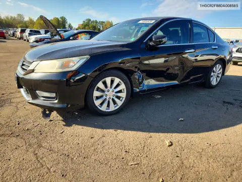 1HGCR2F88DA008585 — 2013 Honda Accord, Повреждения снизу, фото до ремонта