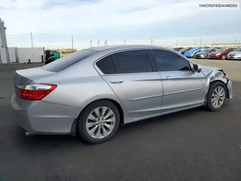2013 Honda Accord Exl VIN 1HGCR2F83DA040330 фото 3
