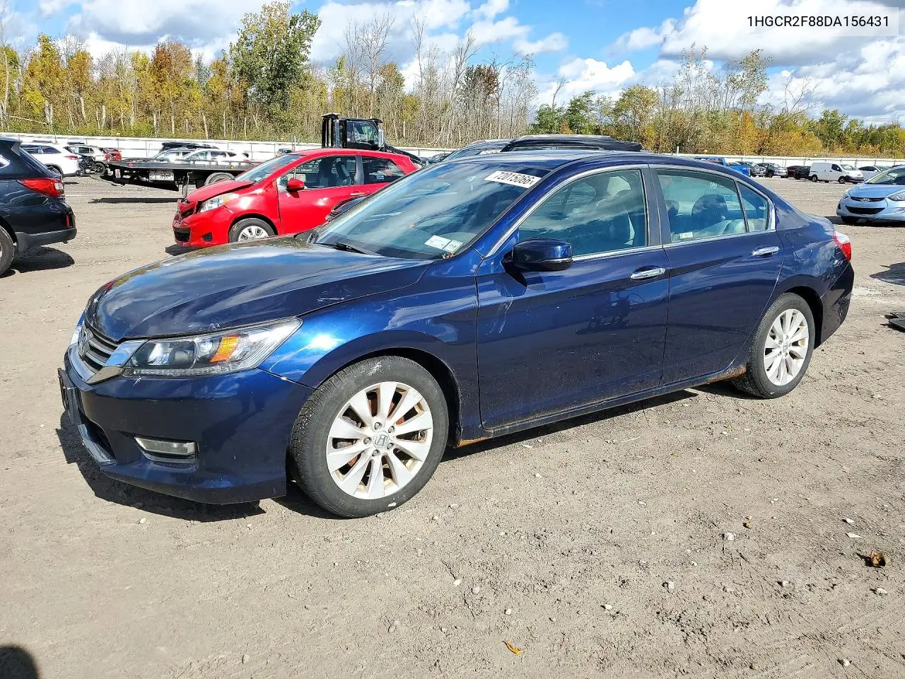 2013 Honda Accord Exl VIN 1HGCR2F88DA156431 фото 1