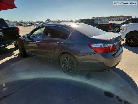 1HGCR2F56DA247204 — 2013 Honda Accord, фото 2 с аукциона Copart, Передняя часть