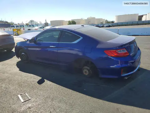 2013 Honda Accord Exl VIN 1HGCT2B8XDA006585 фото 2