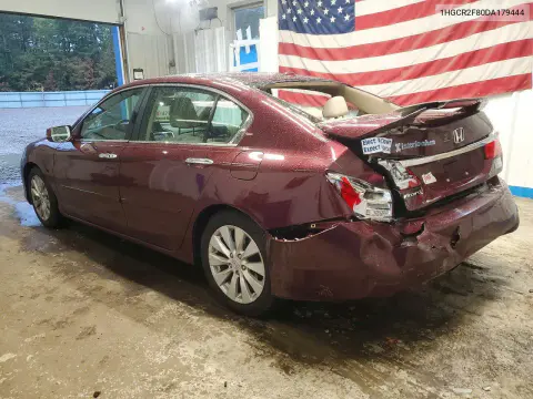 2013 Honda Accord Exl VIN 1HGCR2F80DA179444 фото 2