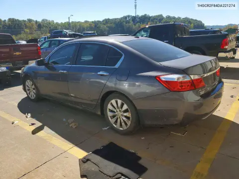 2013 Honda Accord Exl VIN 1HGCR2F84DA221274 фото 2
