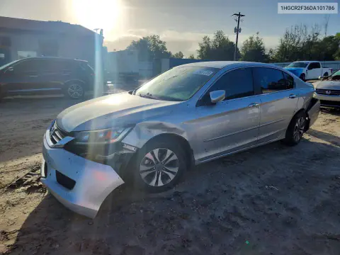 2013 Honda Accord Lx VIN 1HGCR2F36DA101786 фото 1