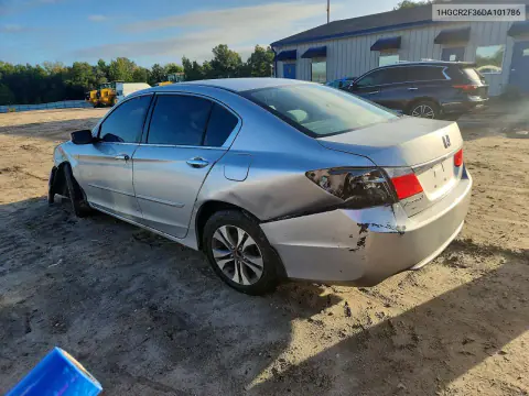 2013 Honda Accord Lx VIN 1HGCR2F36DA101786 фото 2