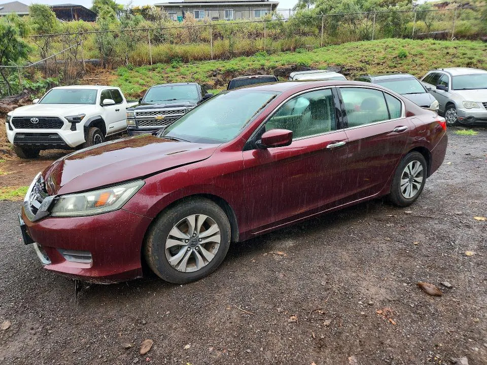 2014 HONDA ACCORD VIN 1HGCR2F33EA198687 фото 1