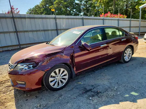 1HGCR2F88EA296805 — 2014 Honda Accord, Передняя часть (Front End), фото до ремонта
