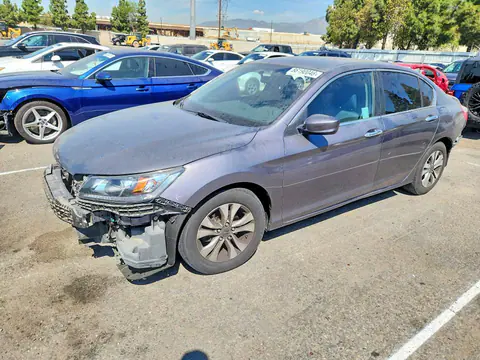 1HGCR2F39EA273683 — 2014 Honda Accord, Передняя часть (Front End), фото до ремонта