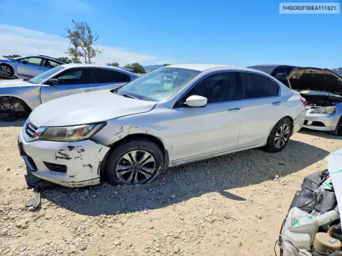 1HGCR2F30EA111621 — 2014 Honda Accord, Передняя часть, фото до ремонта
