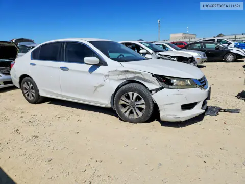 2014 Honda Accord Lx VIN 1HGCR2F30EA111621 фото 4