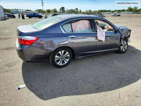 2014 Honda Accord Lx VIN 1HGCR2F39EA199231 фото 3