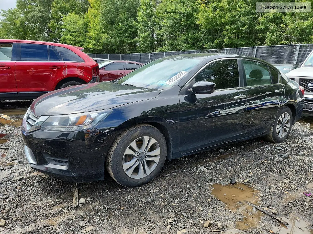 2014 Honda Accord Lx VIN 1HGCR2F37EA110806 фото 1