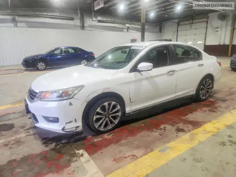 1HGCR2F5XEA083652 — 2014 Honda Accord, Передняя часть, фото до ремонта