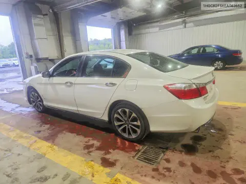 2014 Honda Accord Sport VIN 1HGCR2F5XEA083652 фото 2