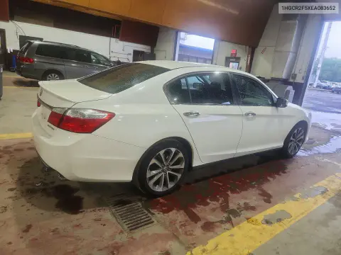2014 Honda Accord Sport VIN 1HGCR2F5XEA083652 фото 3
