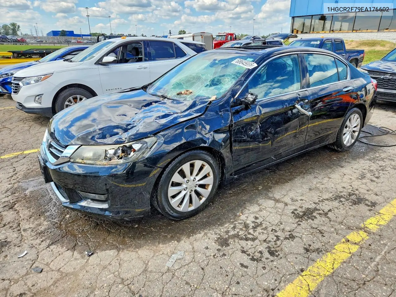 2014 Honda Accord Ex VIN 1HGCR2F79EA176602 фото 1