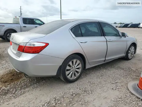 2014 Honda Accord Exl VIN 1HGCR3F80EA020835 фото 3