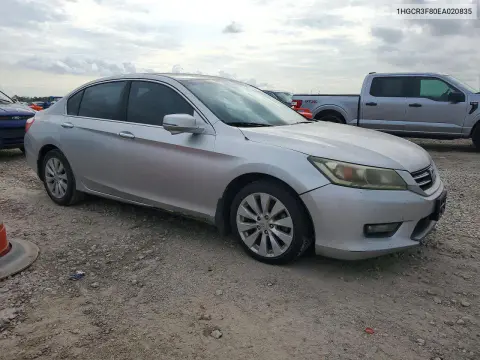 2014 Honda Accord Exl VIN 1HGCR3F80EA020835 фото 4