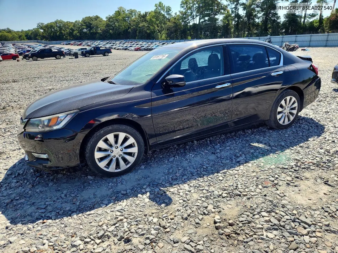 2014 Honda Accord Exl VIN 1HGCR3F85EA027540 фото 1