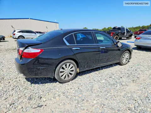 2014 Honda Accord Exl VIN 1HGCR3F85EA027540 фото 3