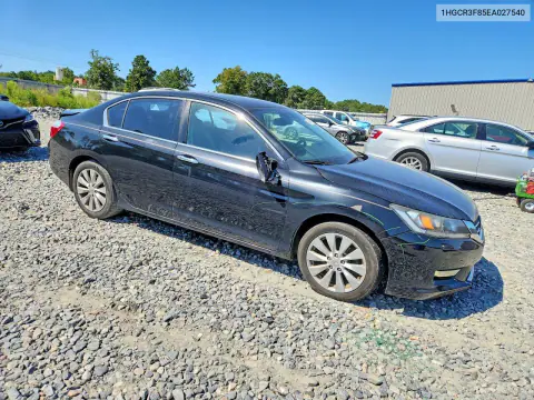 2014 Honda Accord Exl VIN 1HGCR3F85EA027540 фото 4