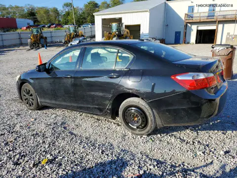 2014 Honda Accord Exl VIN 1HGCR3F82EA040018 фото 2