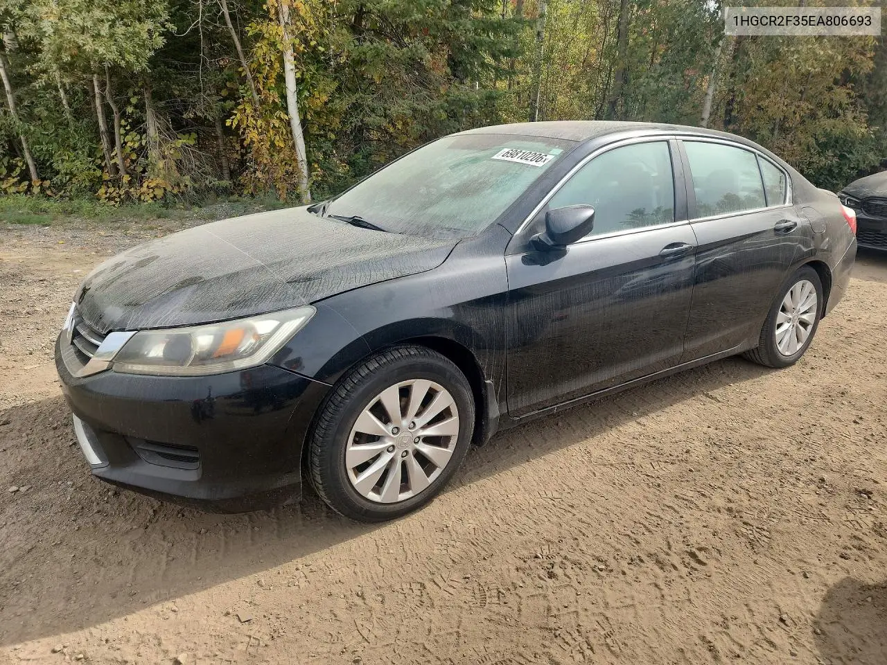 2014 Honda Accord Lx VIN 1HGCR2F35EA806693 фото 1