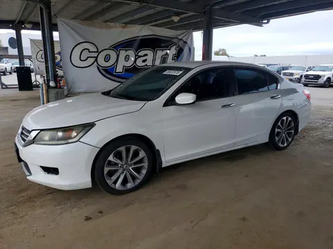 1HGCR2F55EA217600 — 2014 Honda Accord, Передняя часть (Front End), фото до ремонта