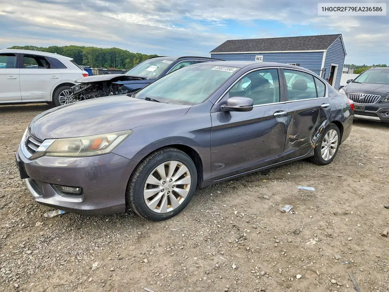 2014 Honda Accord Ex VIN 1HGCR2F79EA236586 фото 1