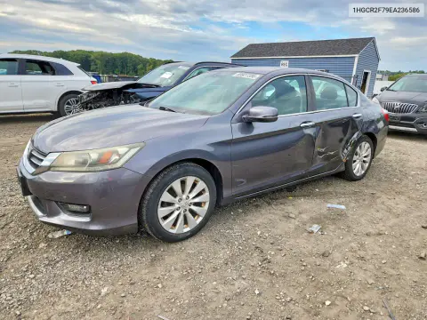 1HGCR2F79EA236586 — 2014 Honda Accord, Сторона, фото до ремонта