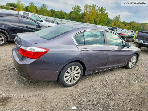 2014 Honda Accord Ex VIN 1HGCR2F79EA236586 фото 3