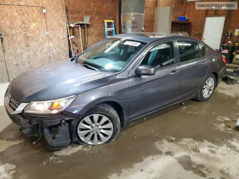 1HGCR2F8XEA155041 — 2014 Honda Accord, Передняя часть, фото до ремонта