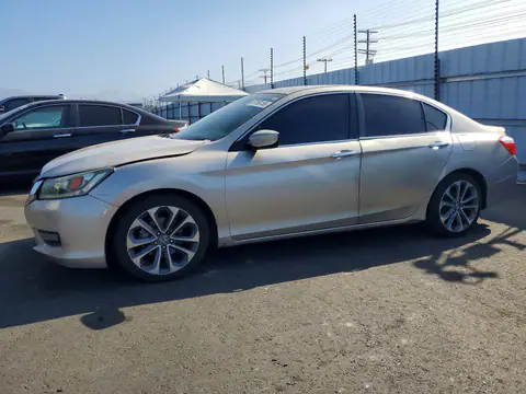 1HGCR2F5XEA266873 — 2014 Honda Accord, Передняя часть (Front End), фото до ремонта