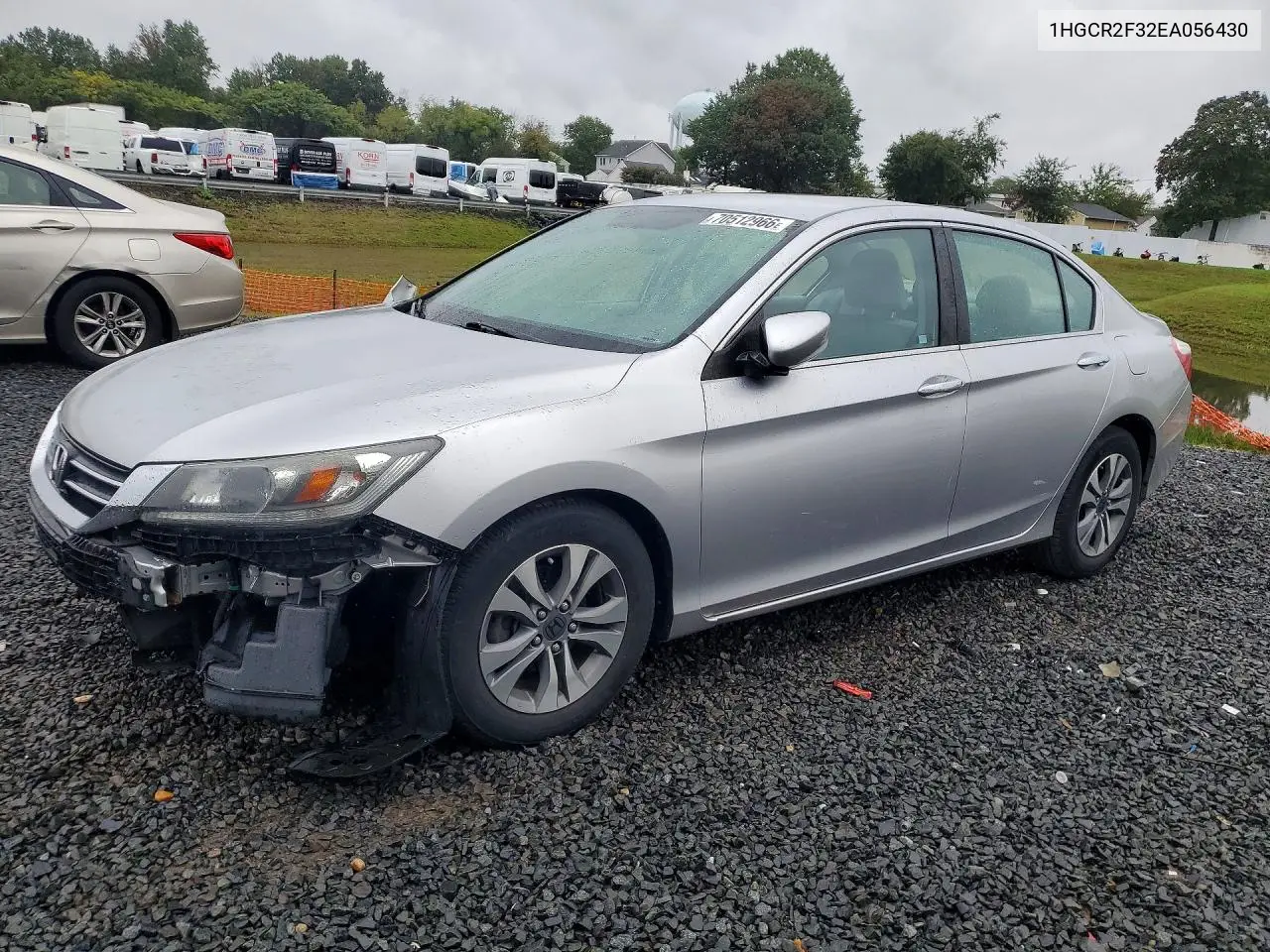 2014 Honda Accord Lx VIN 1HGCR2F32EA056430 фото 1