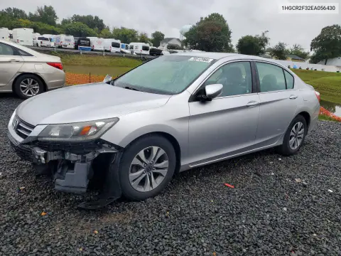 2014 Honda Accord Lx VIN 1HGCR2F32EA056430 фото 1