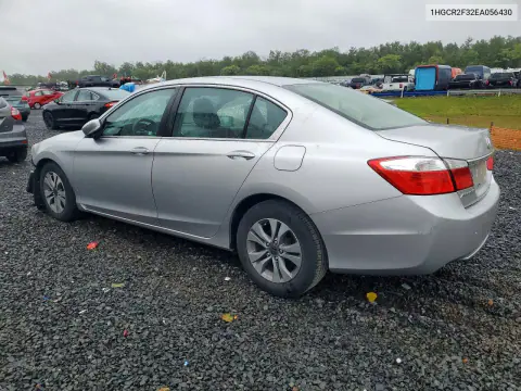 2014 Honda Accord Lx VIN 1HGCR2F32EA056430 фото 2