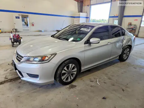 1HGCR2F31EA074238 — 2014 Honda Accord, Сторона, фото до ремонта