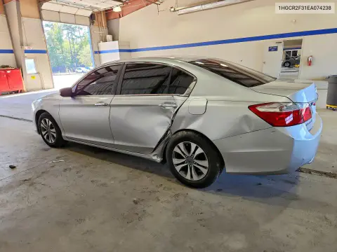 2014 Honda Accord Lx VIN 1HGCR2F31EA074238 фото 2