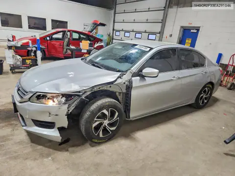 1HGCR2F33EA291046 — 2014 Honda Accord, Передняя часть, фото до ремонта